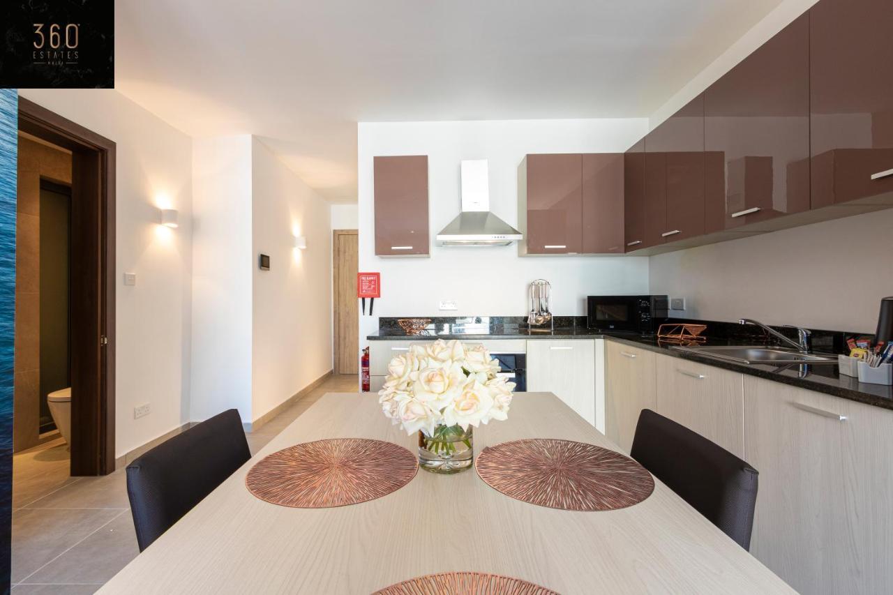 High-End Central Apt With Comfy Bed & Super Wifi By 360 Estates San Ġwann Exteriör bild