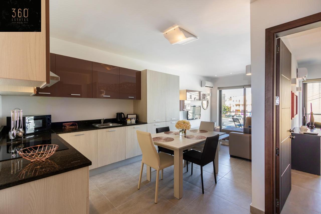 High-End Central Apt With Comfy Bed & Super Wifi By 360 Estates San Ġwann Exteriör bild