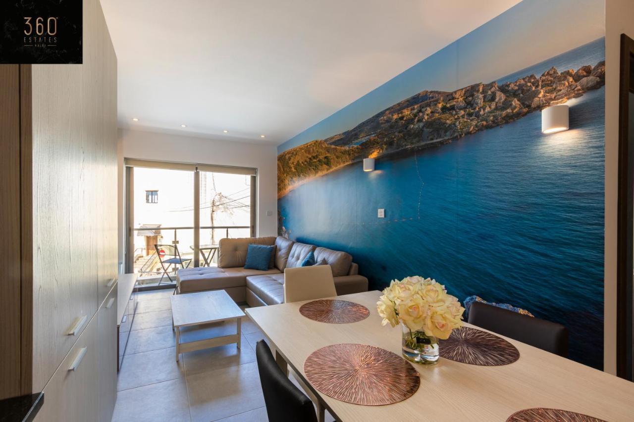 High-End Central Apt With Comfy Bed & Super Wifi By 360 Estates San Ġwann Exteriör bild