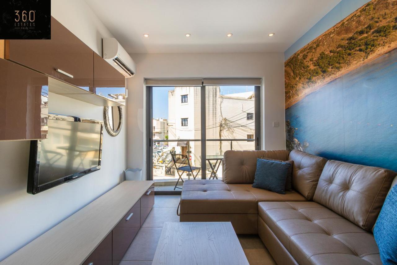 High-End Central Apt With Comfy Bed & Super Wifi By 360 Estates San Ġwann Exteriör bild