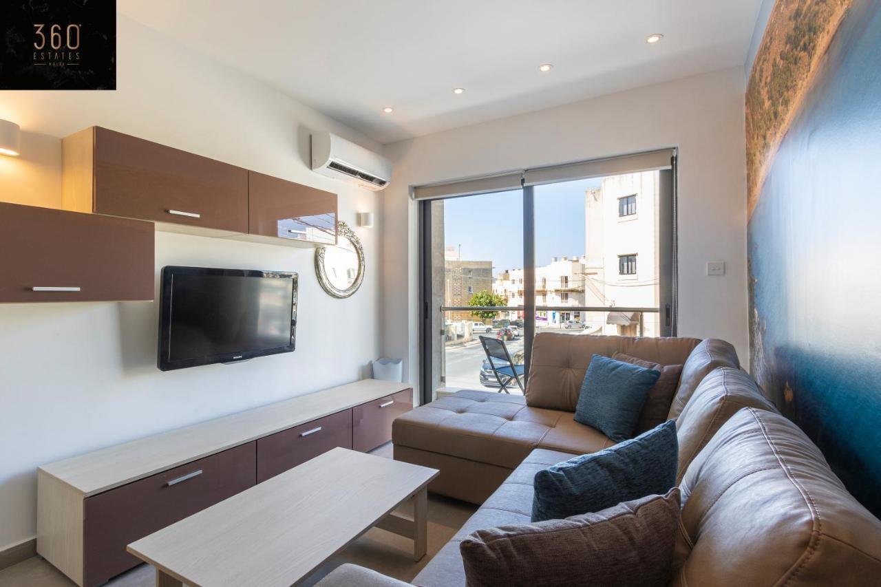 High-End Central Apt With Comfy Bed & Super Wifi By 360 Estates San Ġwann Exteriör bild