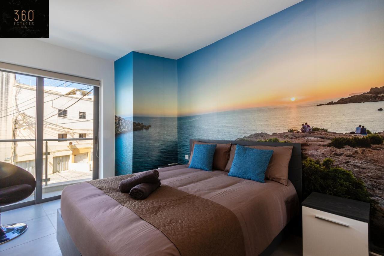 High-End Central Apt With Comfy Bed & Super Wifi By 360 Estates San Ġwann Exteriör bild