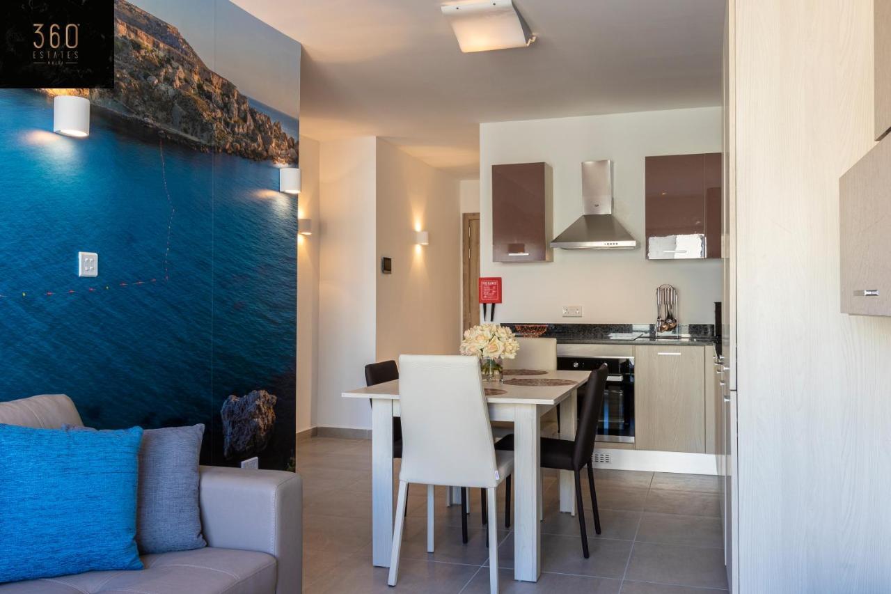 High-End Central Apt With Comfy Bed & Super Wifi By 360 Estates San Ġwann Exteriör bild